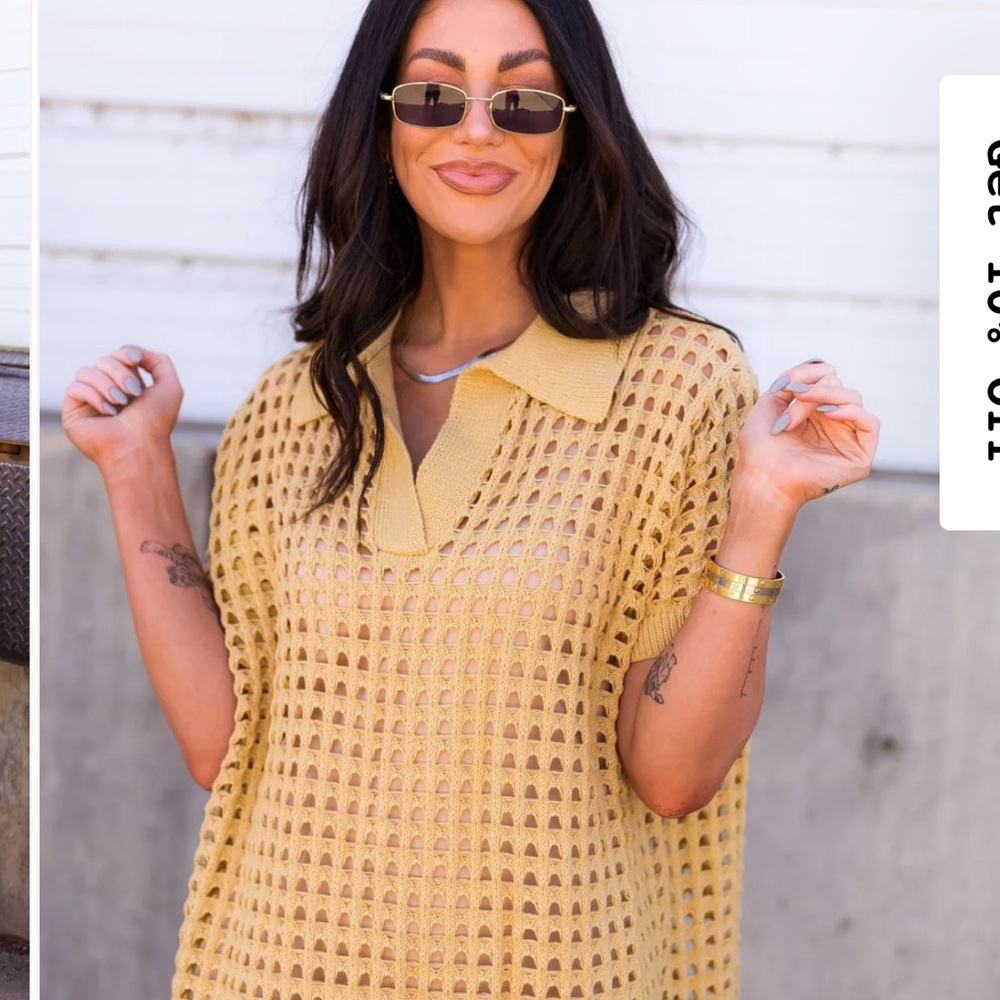 Dressed in Lala Soul Stuff Knit Dress in Tan - Picture 4 of 12